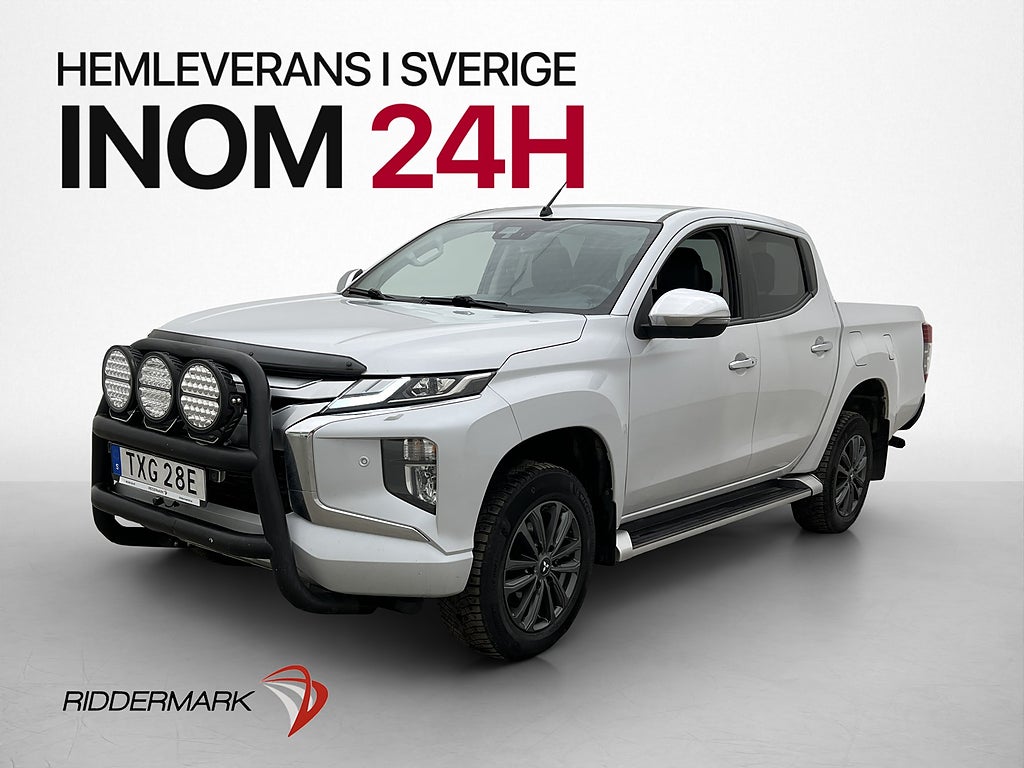 Mitsubishi L200 Premium 2.2 4WD Värmare Drag Skinn Diff MOMS