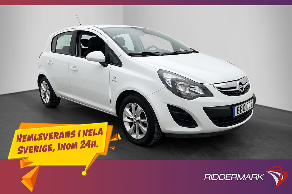 Opel Corsa 1.4 Automat 100hk Enjoy 1-Ägare 4742 Mil