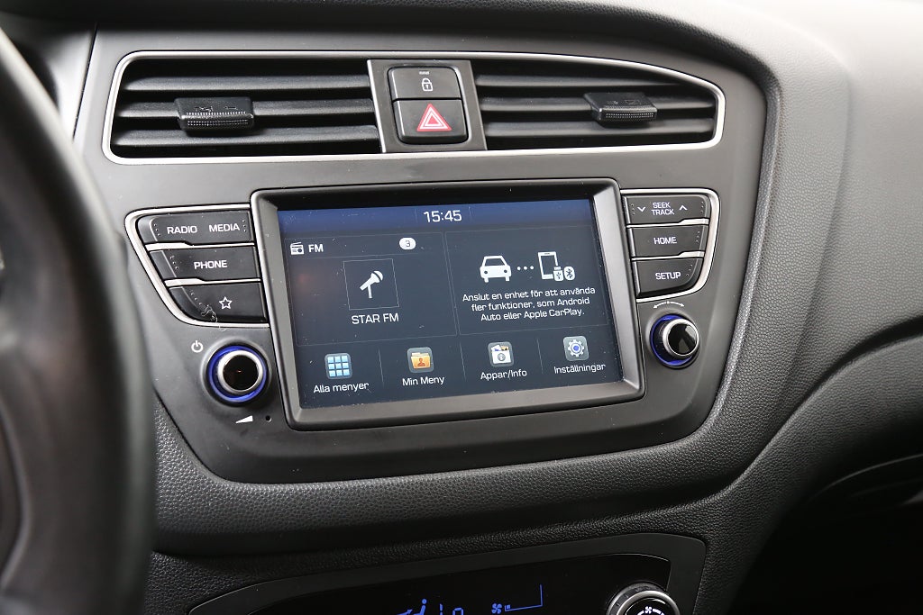 Hyundai i20 1,0 T-GDI 100hk Trend Aut P-sensor CarPlay Kamera 2020