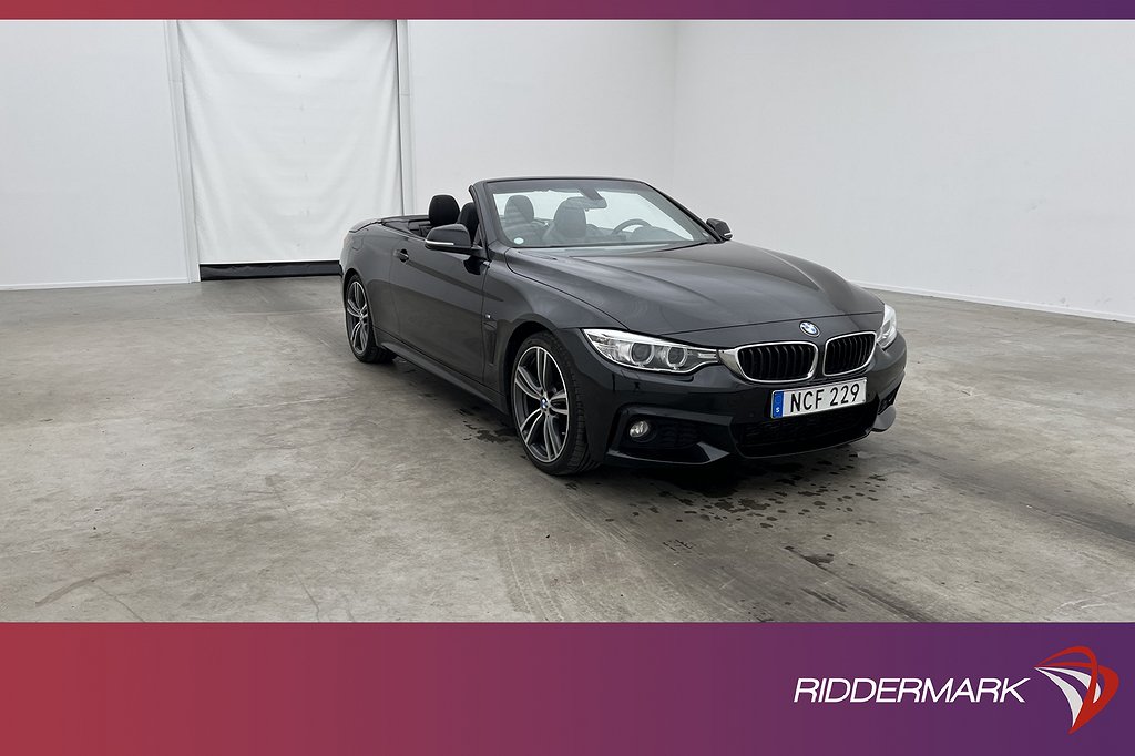 BMW 430 d Convertible 258hk M Sport Skinn HiFi Navi Välserv