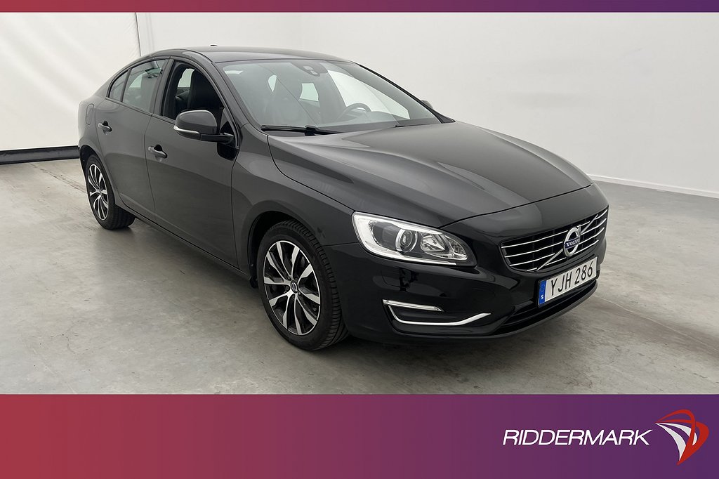 Volvo S60 T3 Dynamic Edition VOC Värm Skinn Kamera Två-bruk