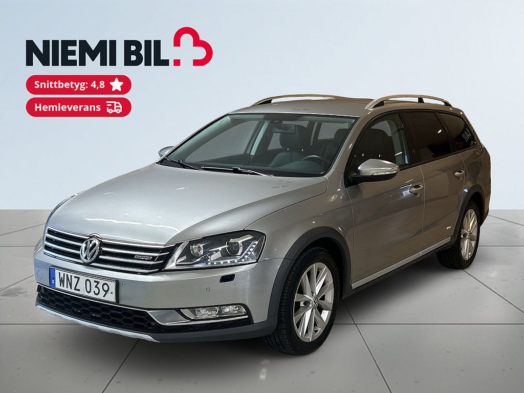 Volkswagen Passat Alltrack 2.0 4M Alltrack Dragkrok M-värmare Backkamera S&V-däck