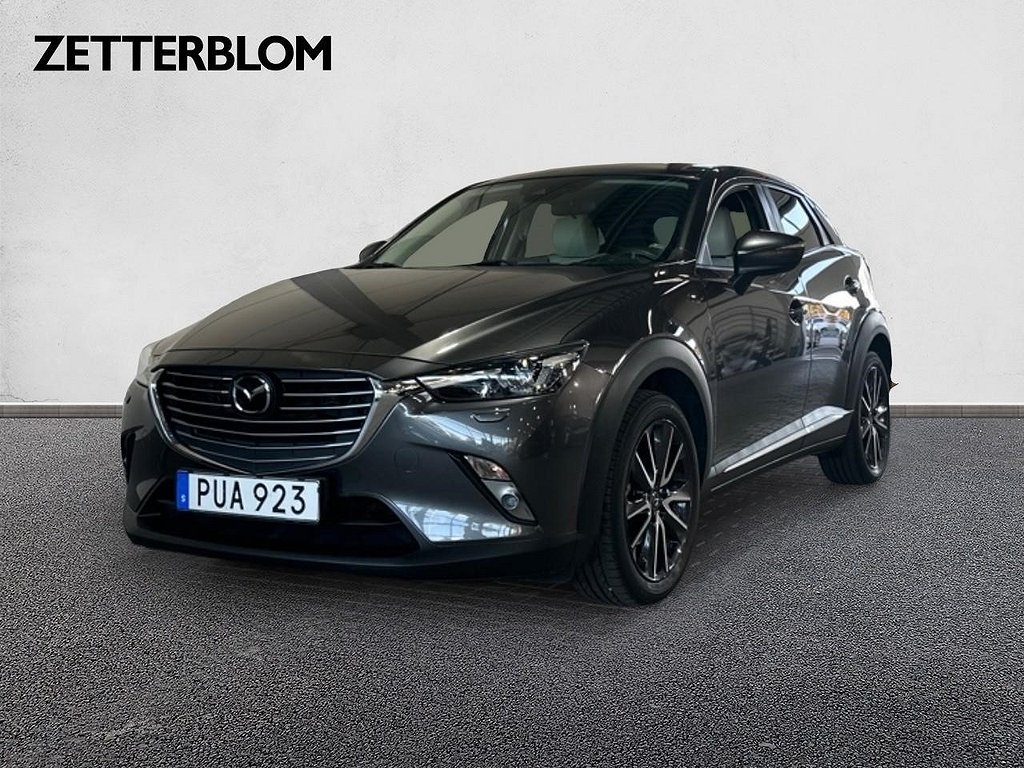 Mazda 6 CX-3, 2.0 150 hk, aut, AWD, Optimum, Off-white skinn