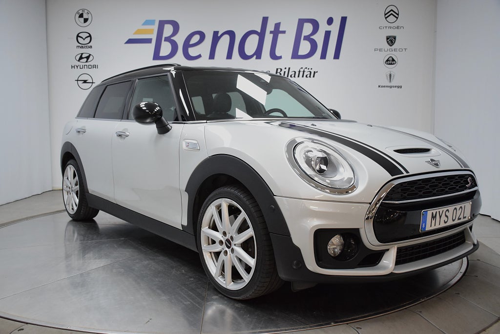 MINI Clubman Cooper S/ JCW-trim/ Panorama/ HK/ HUD/ Adaptiv farthållare