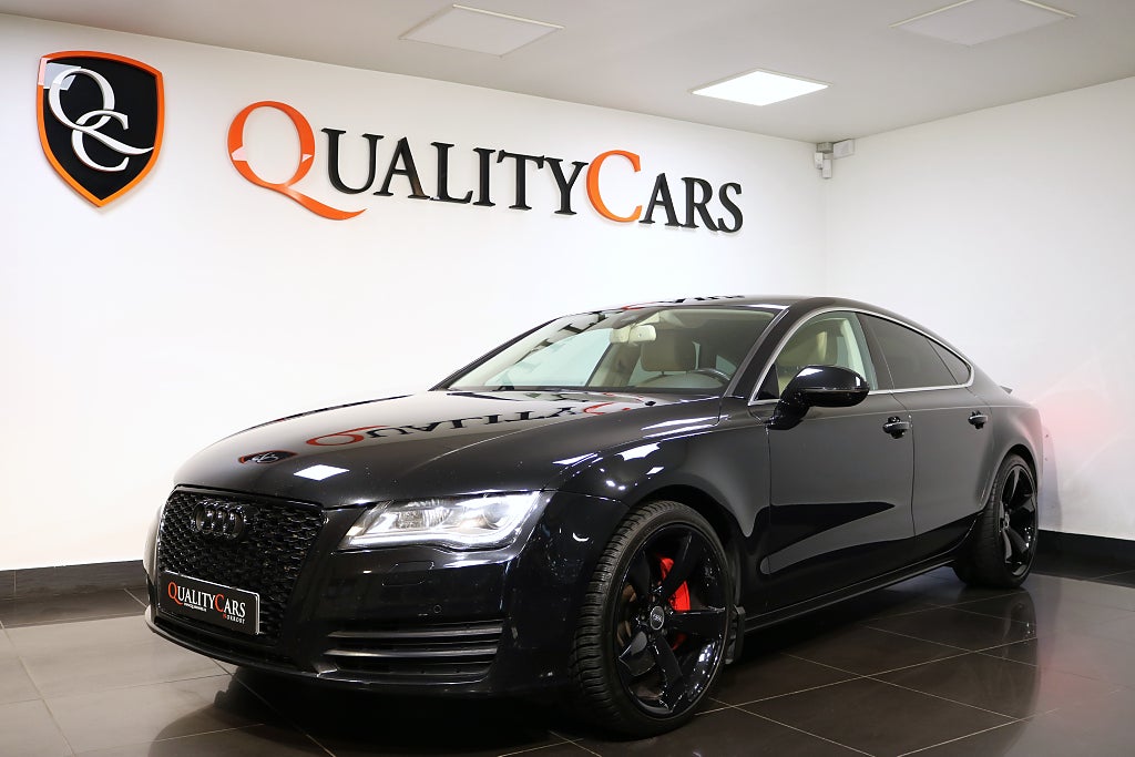 Audi A7 Sportback 3.0 V6 TFSI Q / B-kamera / BOSE/ Sv-såld