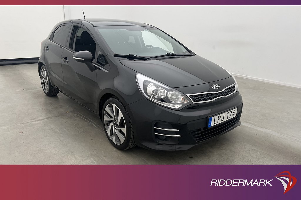 Kia Rio 1.2 84hk Advance En-Brukare Värmare Kamera Navi BT