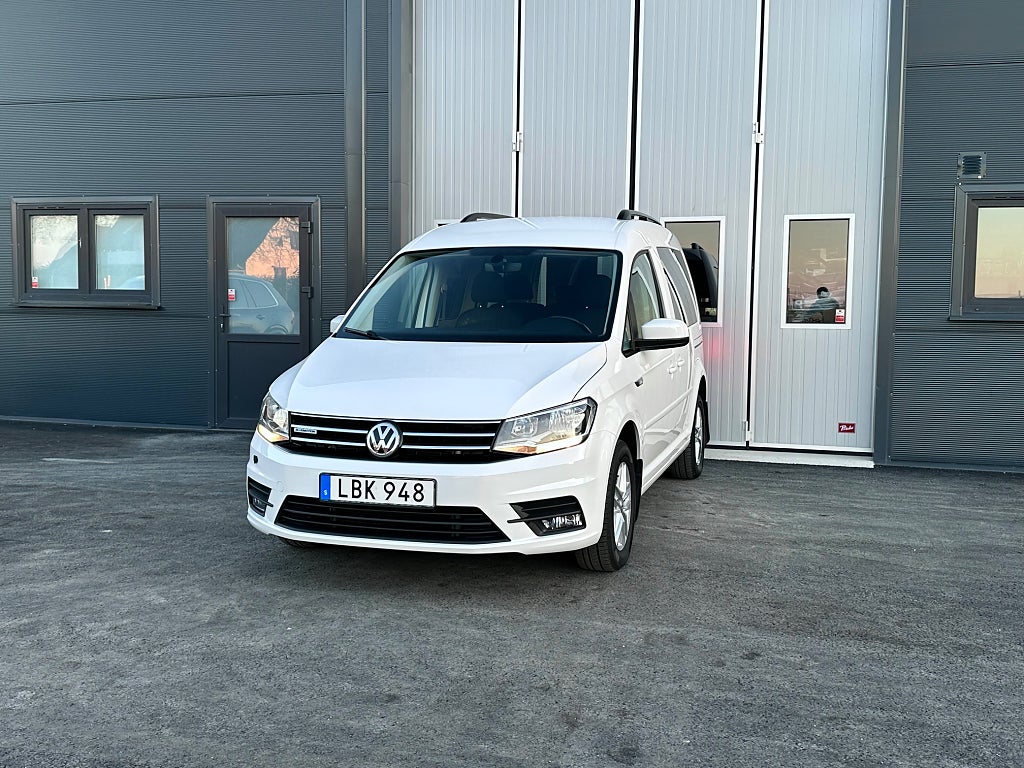 Volkswagen Caddy Combi life 1.4 TGI BlueMotion 5-sits, D-krok, 1 Ägare