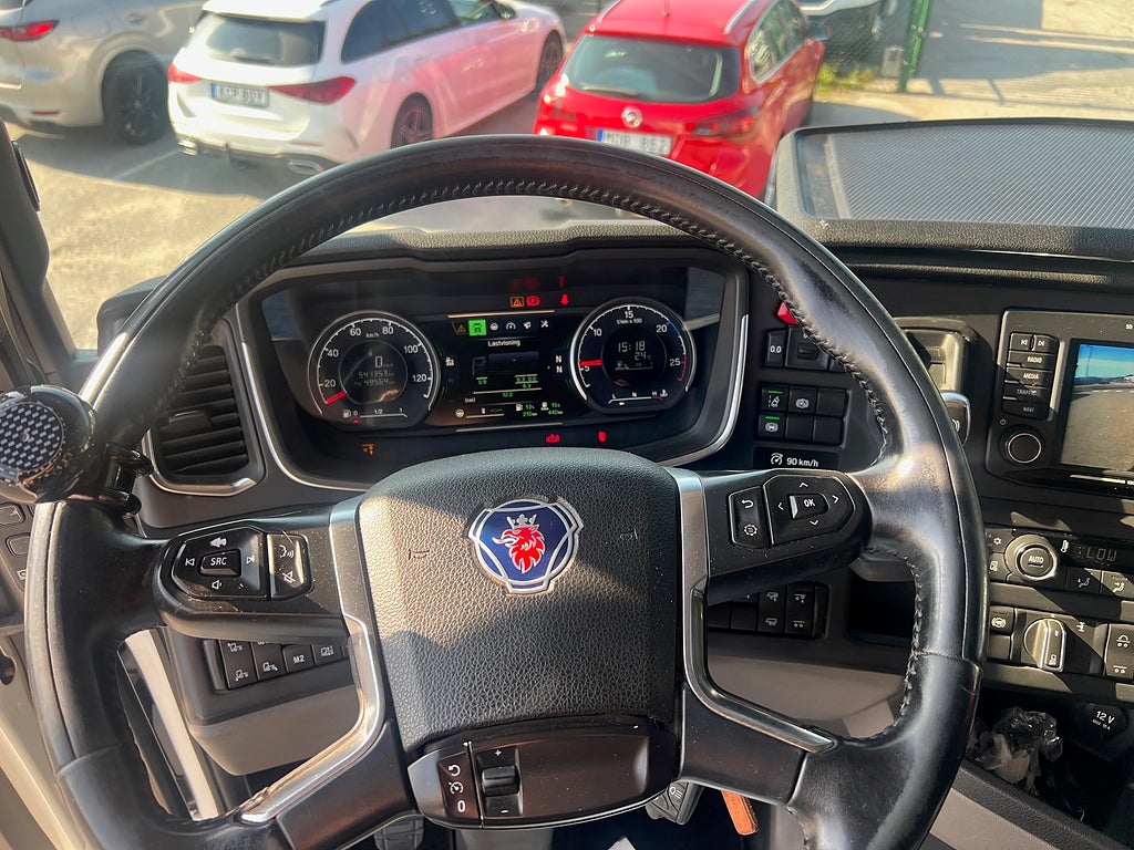 Scania R500 6x2*4 Lastväxlare inkl Schaktflak & Tippkärra