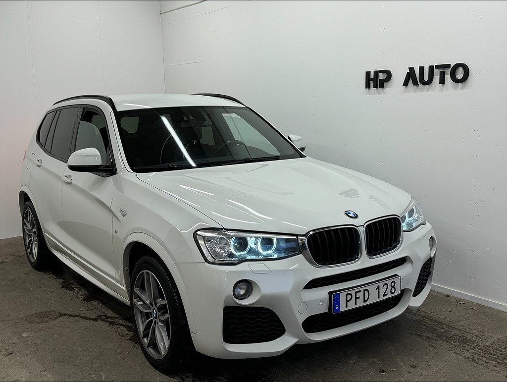 BMW X3 20d xDrive M-Sport Navi Drag S&V hjul