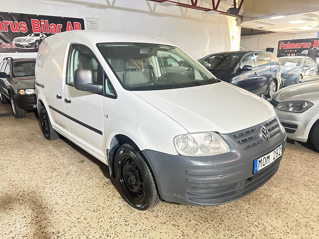 Volkswagen Caddy 2.0 EcoFuel Ny Servad& Besiktigad Dragkrok