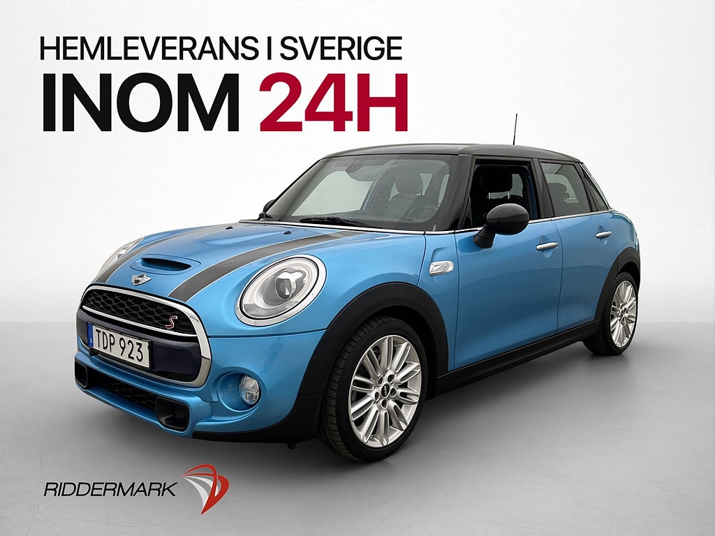 MINI Cooper S 192hk Chili Excitement Skinn P-Sensorer