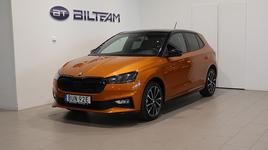 Skoda Fabia MONTE CARLO 1,5 TSI 150 HK 7 VXL DSG
