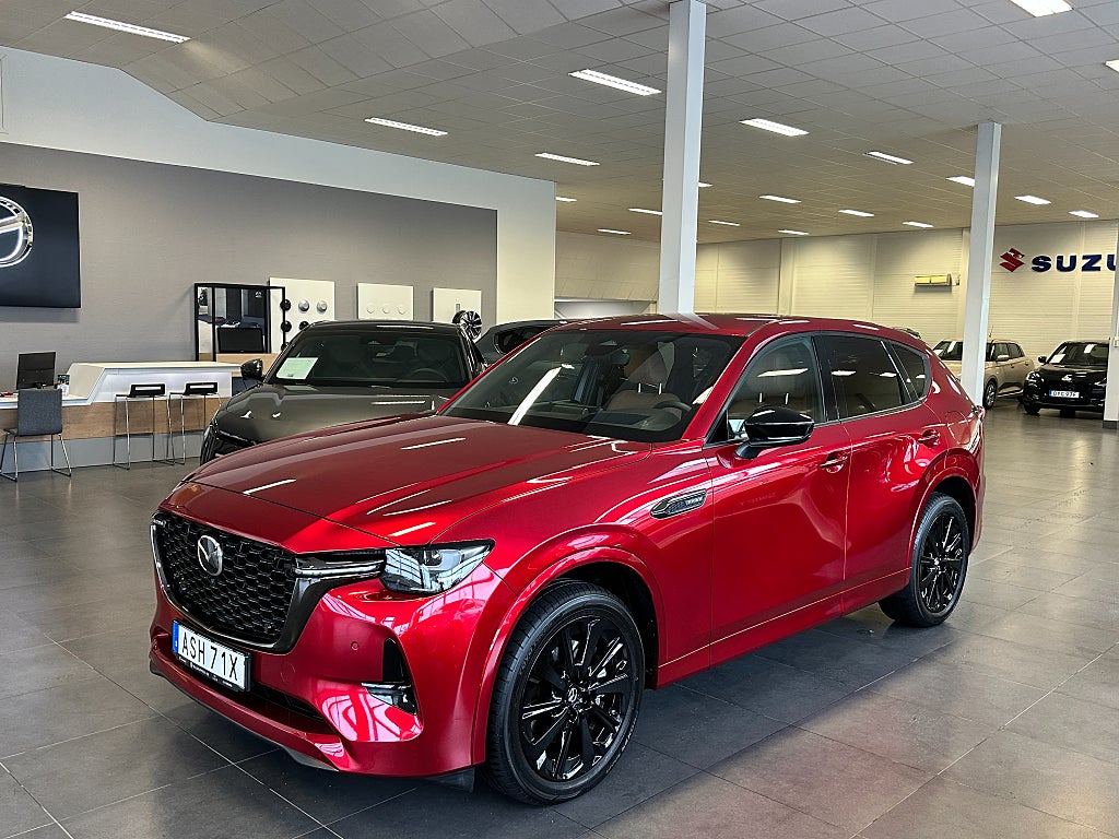 Mazda CX-60 PHEV Homura Coso | Brunt Skinn | HuD | 360° | BOSE 