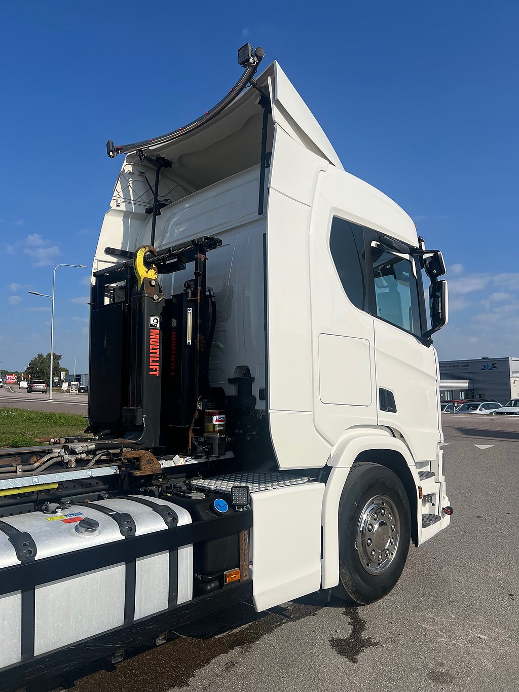 Scania R500 6x2*4 Lastväxlare inkl Schaktflak & Tippkärra