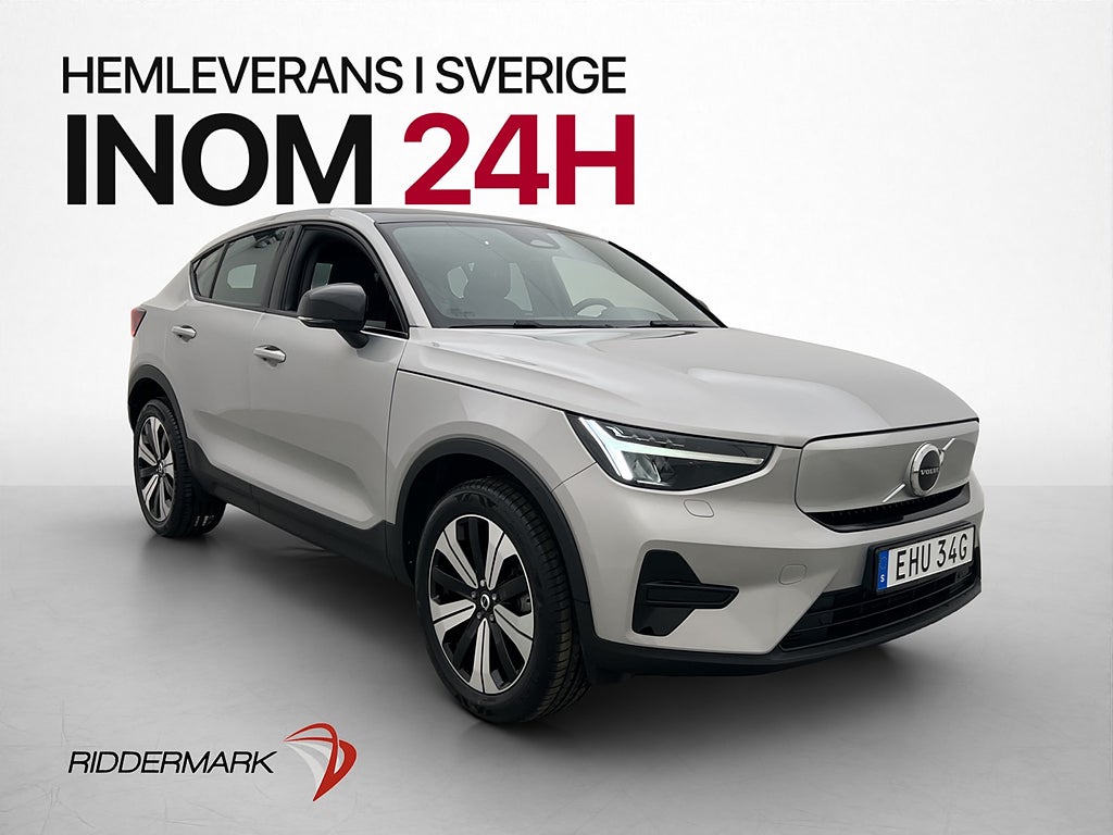 Volvo C40 Recharge 231hk Core Värmare Pano Kamera CarPlay