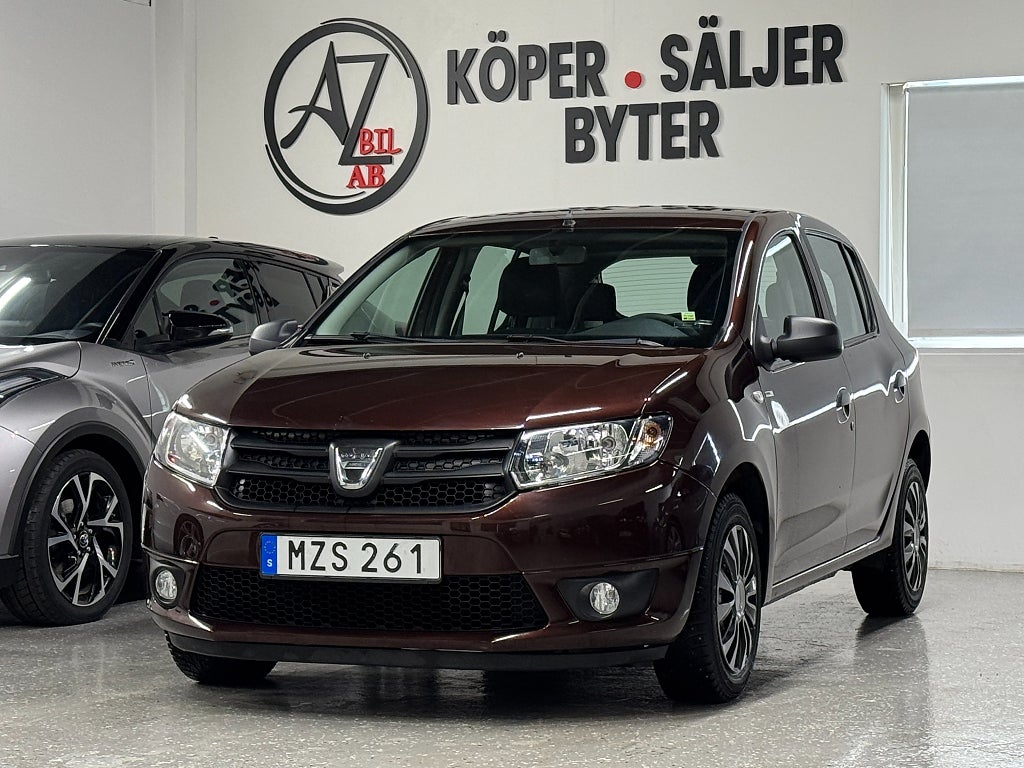 Dacia Sandero 0.9 TCe Euro 6 90hk  S&V hjul fintskick ny seravt