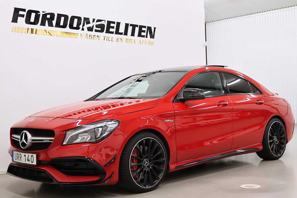 Mercedes-Benz AMG CLA 45 AMG 4M H/K® Pano Värmare B-kam 381hk 