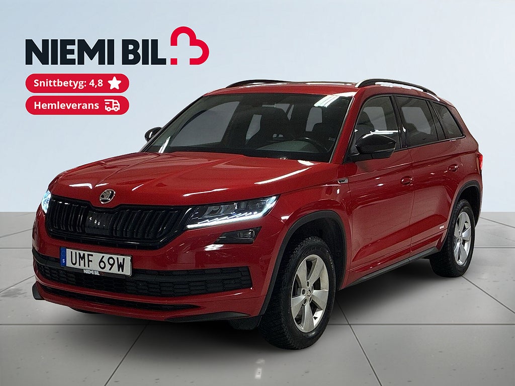 Skoda Kodiaq 7-Seater 4x4 Sportline Drag Panorama CANTON Bkamera S&V