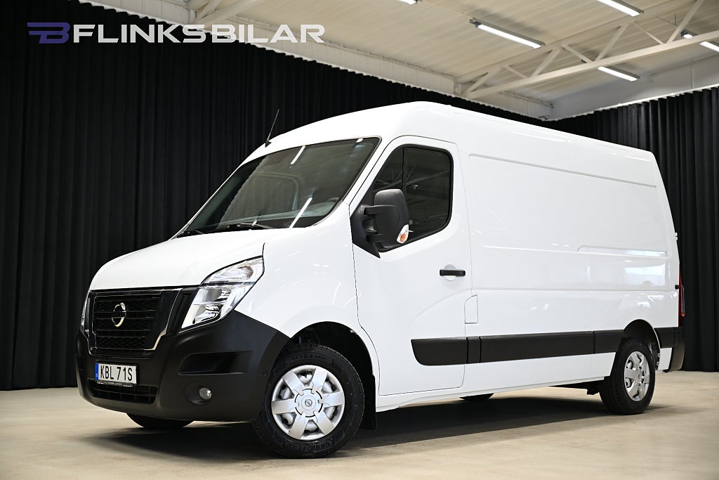 Nissan NV400 dCi 150HK L2H2|Drag|Värmare|GPS|Backkamera|EnÄgare|Moms