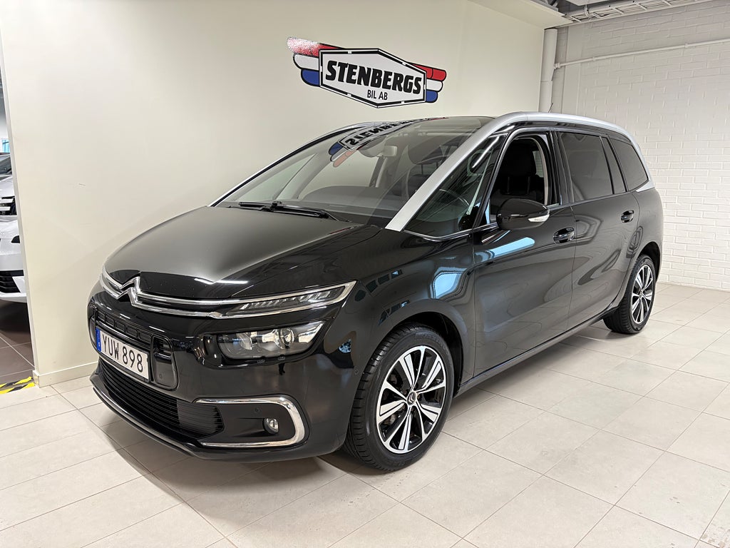 Citroën Grand C4 Picasso 1.6 BlueHDi EAT Euro 6 7 Sits SoV Hjul 1 Ägare