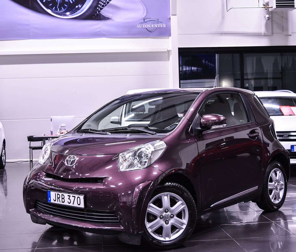 Toyota iQ 1.0 VVT-i Super CVT|Nybesiktad|Automat|7300Mil|