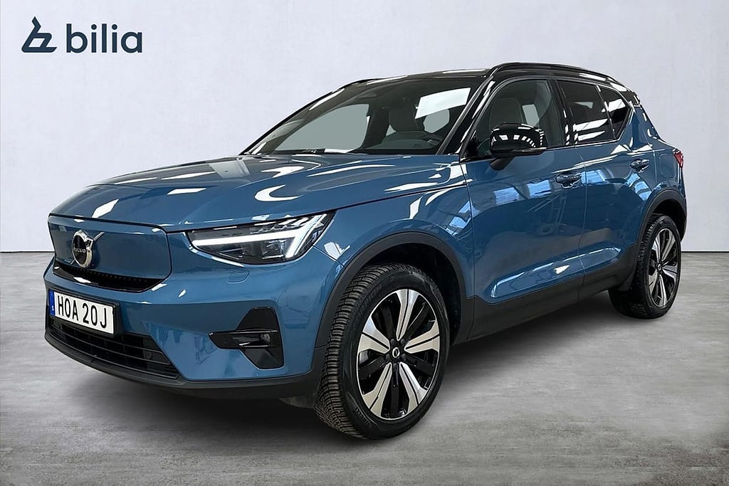 Volvo XC40 Recharge Single Motor Plus Tailored Wool Pixeltech Klimatpaket