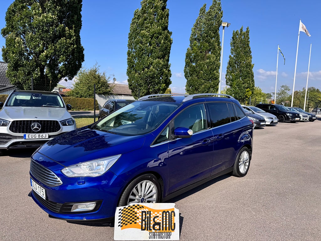 Ford Grand C-Max  EcoBoost Titanium / CarPlay, Drag, 7-Sits