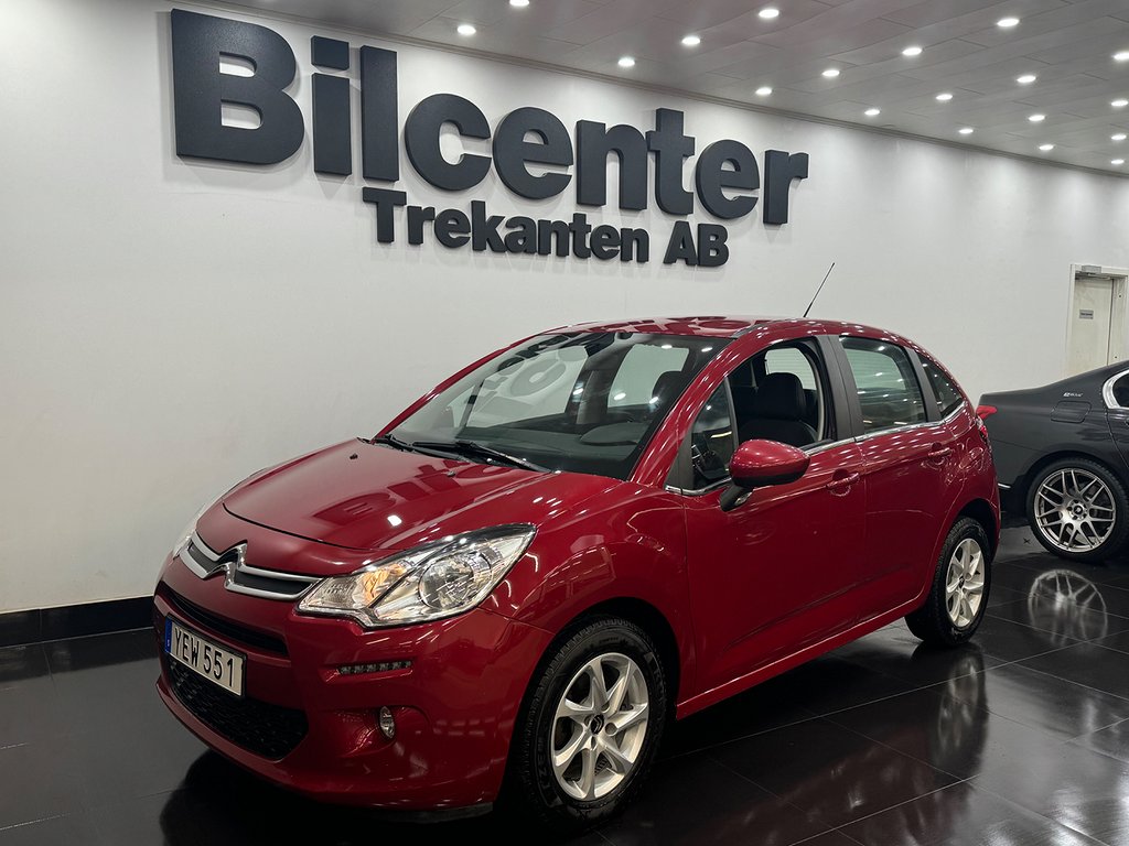 Citroën C3 1.2 VTi Euro 6 Sommar & vinterhjul 