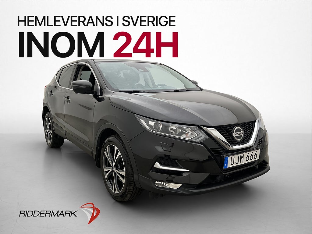 Nissan Qashqai 1.2 DIG-T 115hk Acenta 360° Navi Keyless Sens