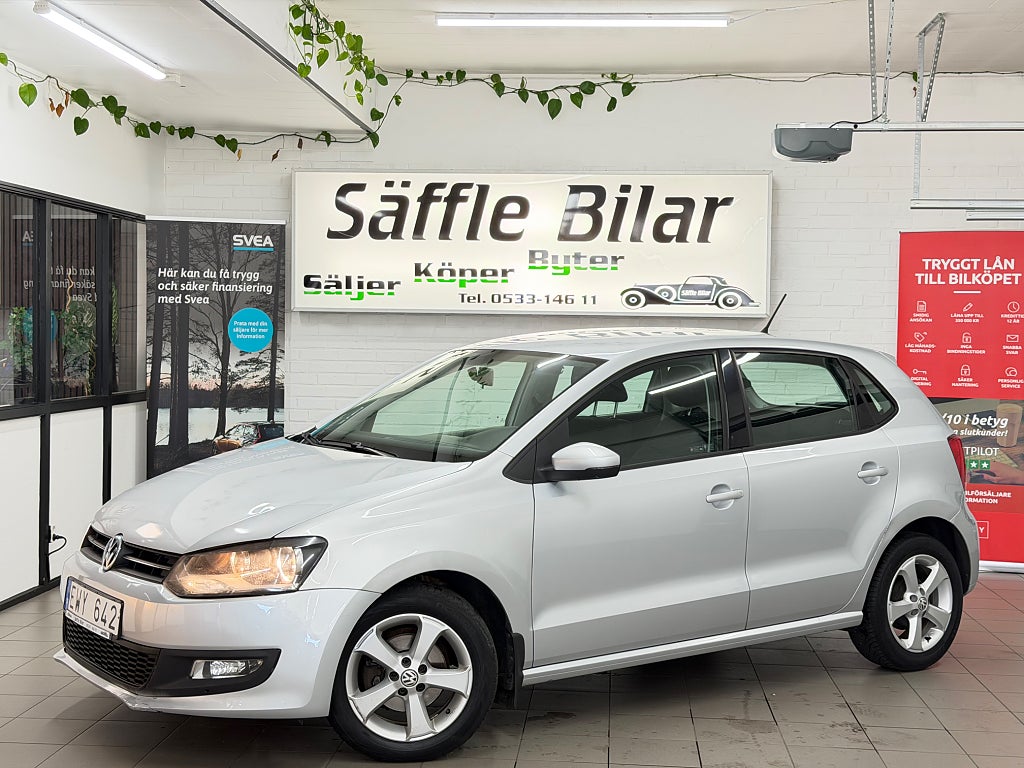 Volkswagen Polo 5-dörrar 1.4 MPI Masters|K-Rem bytt|Nybess|Euro 5