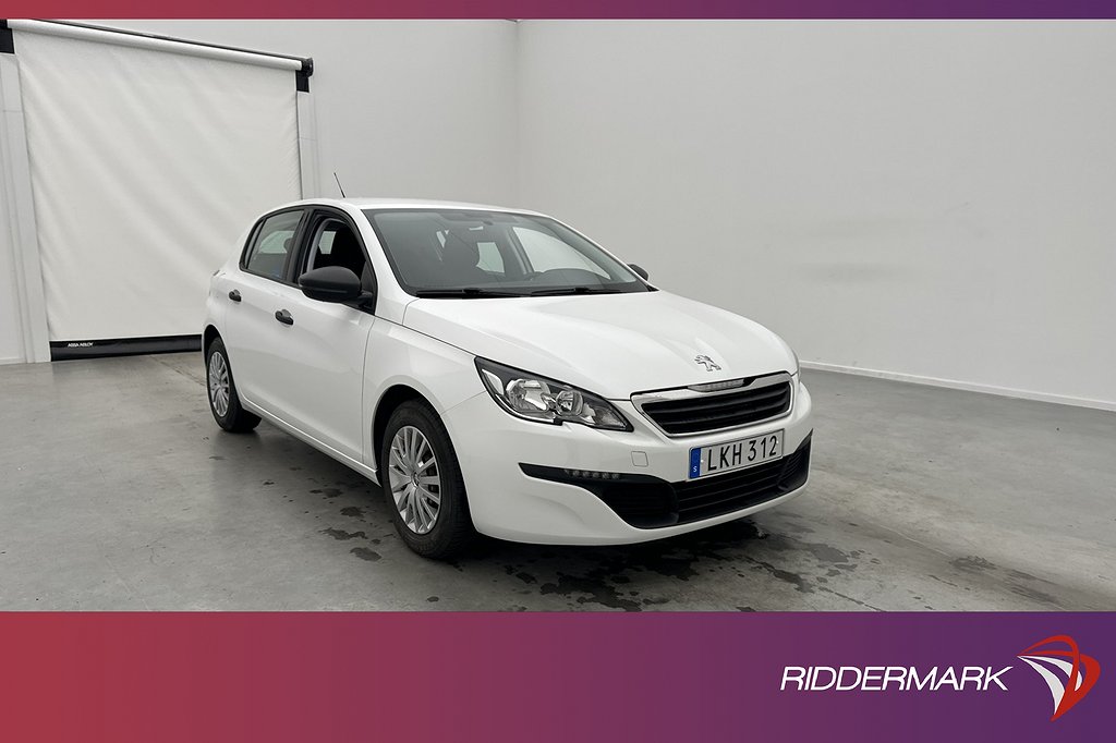 Peugeot 308 1.2 VTi 82hk En Brukare 0,50l/Mil 426kr Årsskatt