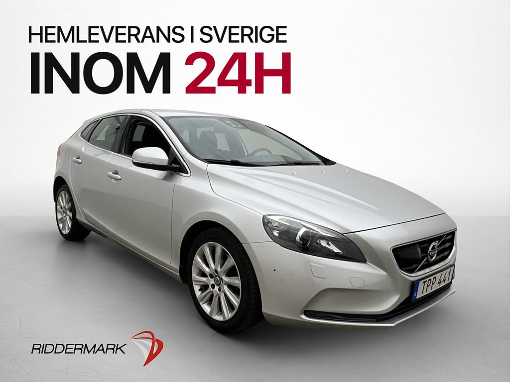 Volvo V40 D4 190hk Momentum Värmare VOC Navigation