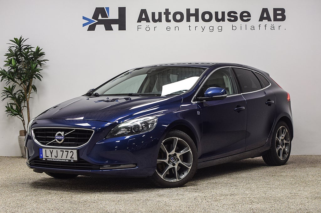 Volvo V40 D2 Ocean Race Dieselvärmare Drag Skinn GPS Garanti