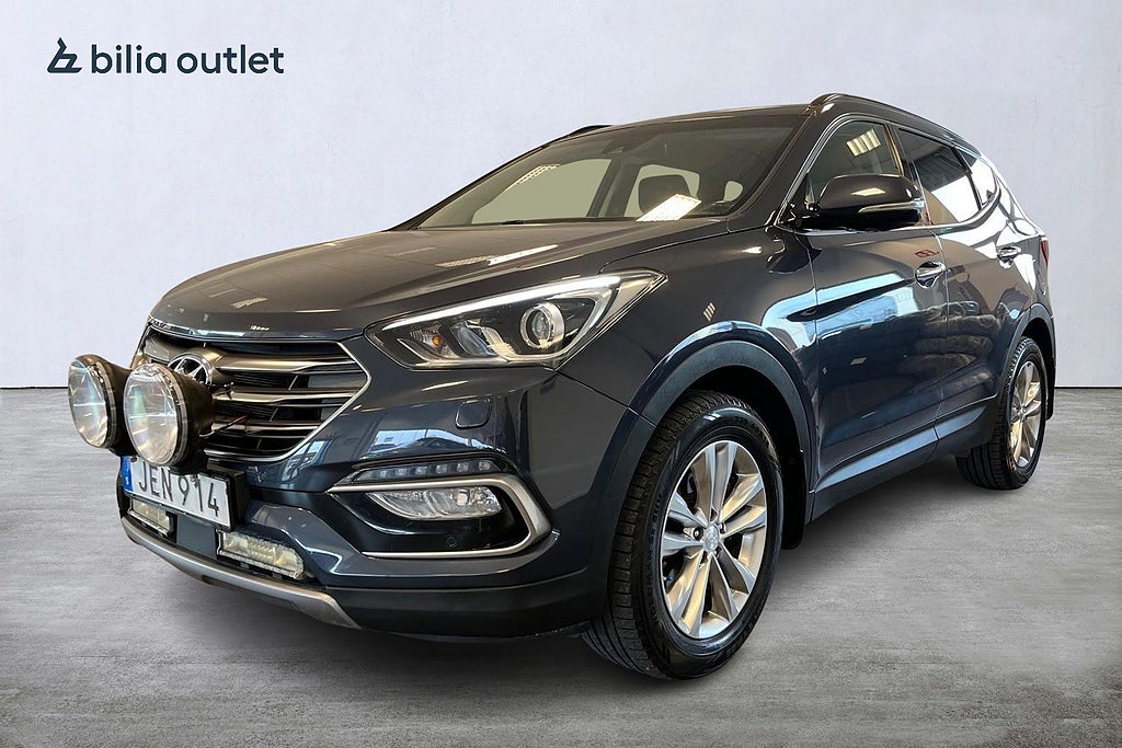 Hyundai Santa Fe 2.2 CRDi 4WD 200hk Drag Värmare Navi Kamera 