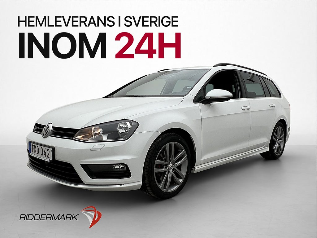 Volkswagen Golf SC TDI R-Line Värmare CarPlay Adapt-Fart