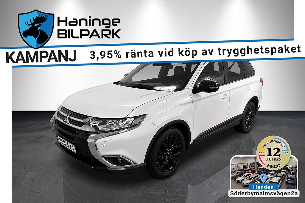Mitsubishi Outlander 2.2 Di-D 4WD/SUPERDEAL 3,95%/7-SITS/CARPLAY/360 KAMERA