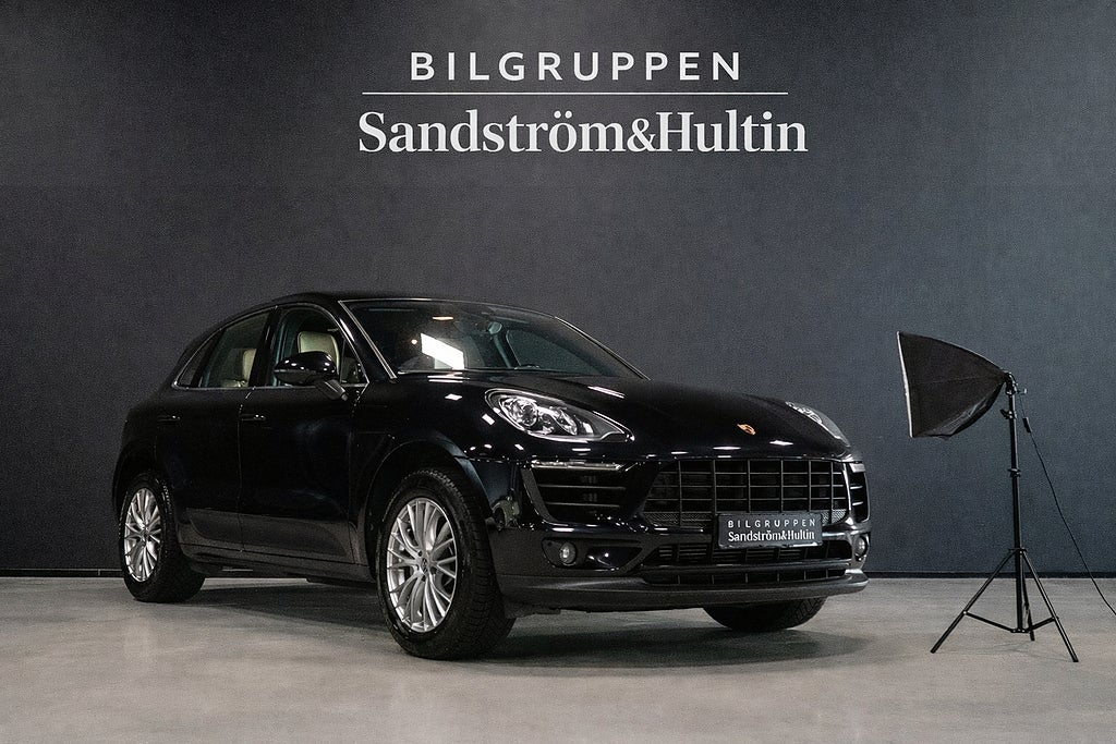 Porsche Macan S Diesel PDK / Navi / Drag / Läder / 2 brukare