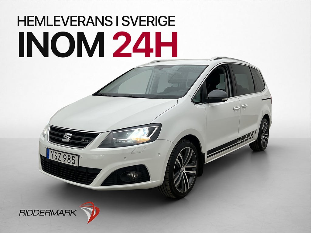 Seat Alhambra 2.0 TDI 150hk FR-Line El-dörrar Kamera Drag
