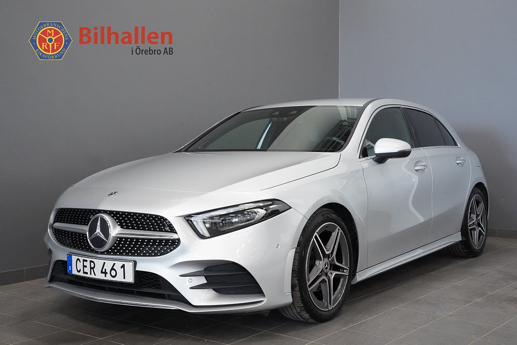 Mercedes-Benz A 200 d 4MATIC AMG Line Värmare Burmester Kamera