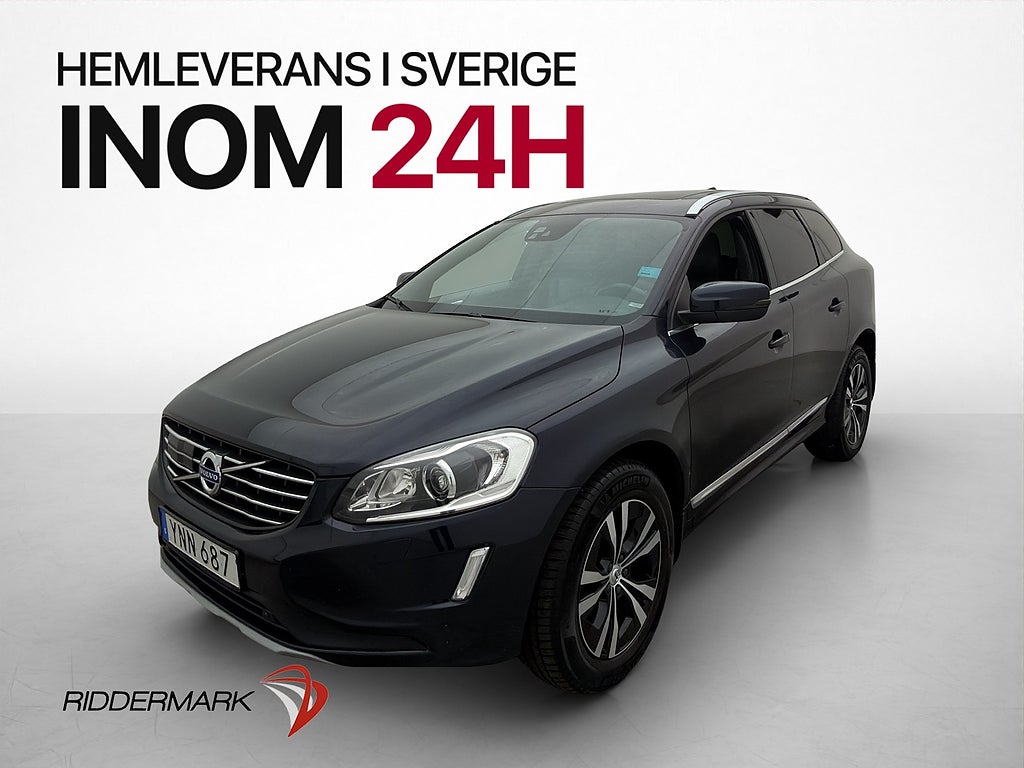 Volvo XC60 D4 AWD Classic Summum Pano Drag Ny-Kamrem 190hk