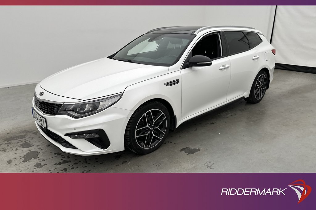 Kia Optima SW CRDi 136hk GT-Line Pano H/K Kamera Navi Skinn