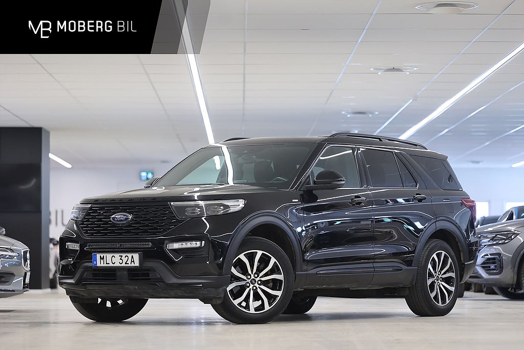 Ford Explorer Plug-In Hybrid 457hk ST Line B&O Pano 360 7-Sits Drag