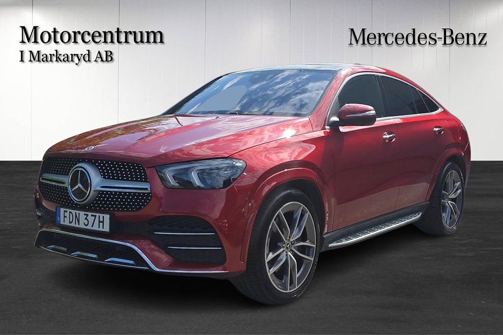 Mercedes-Benz GLE 350 de 4M Coupé AMG/Pano/Night-P/Drag/Läder/MOMS