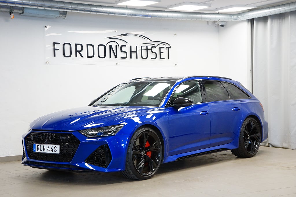 Audi RS6 AVANT | SVENSKSÅLD. OBS! SE SPEC. 