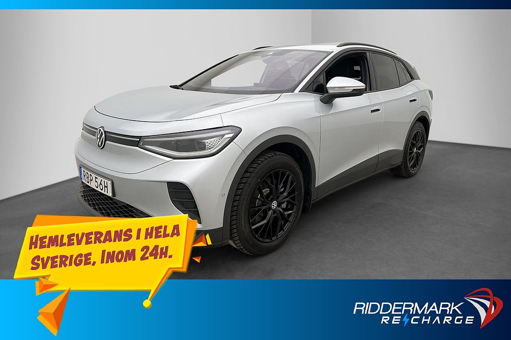 Volkswagen ID.4 Pro 4M 286hk Värmare Dragkrok Kamera MOMS