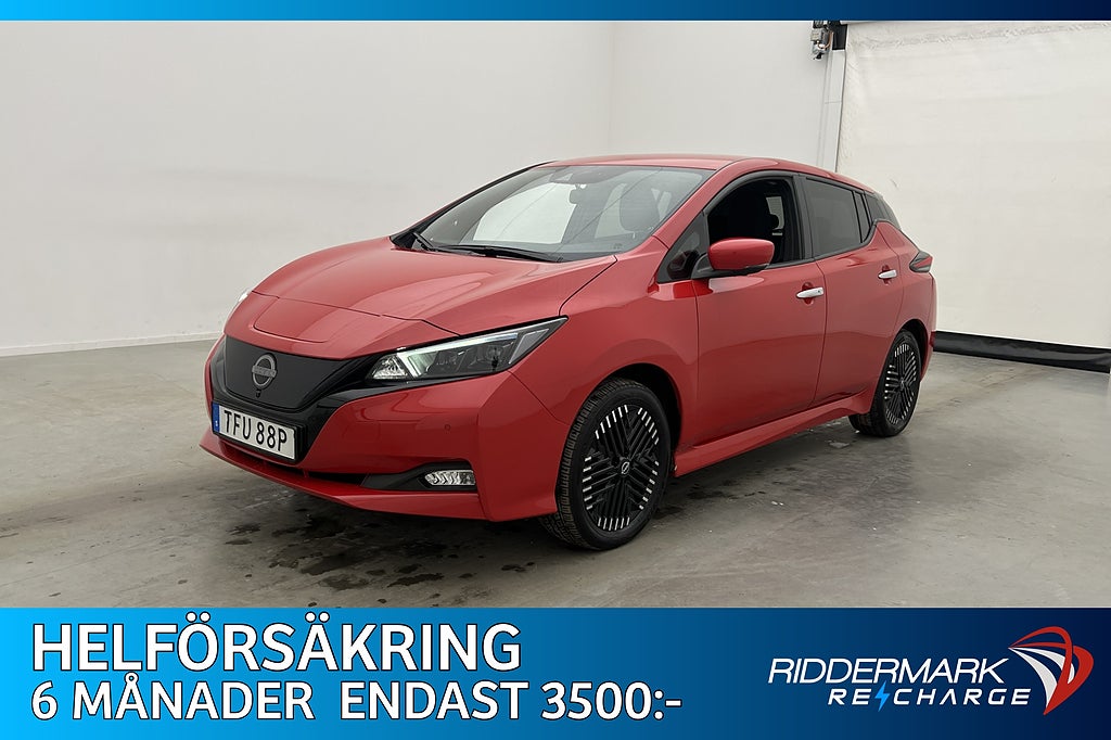 Nissan Leaf e+ 217hk N-Connecta 360° Navi Rattvärme MOMS