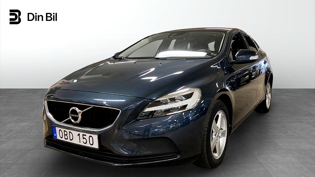 Volvo V40 T2 122hk/Kinetic/Nyservad+kamremsbyte/värmare/s+v-