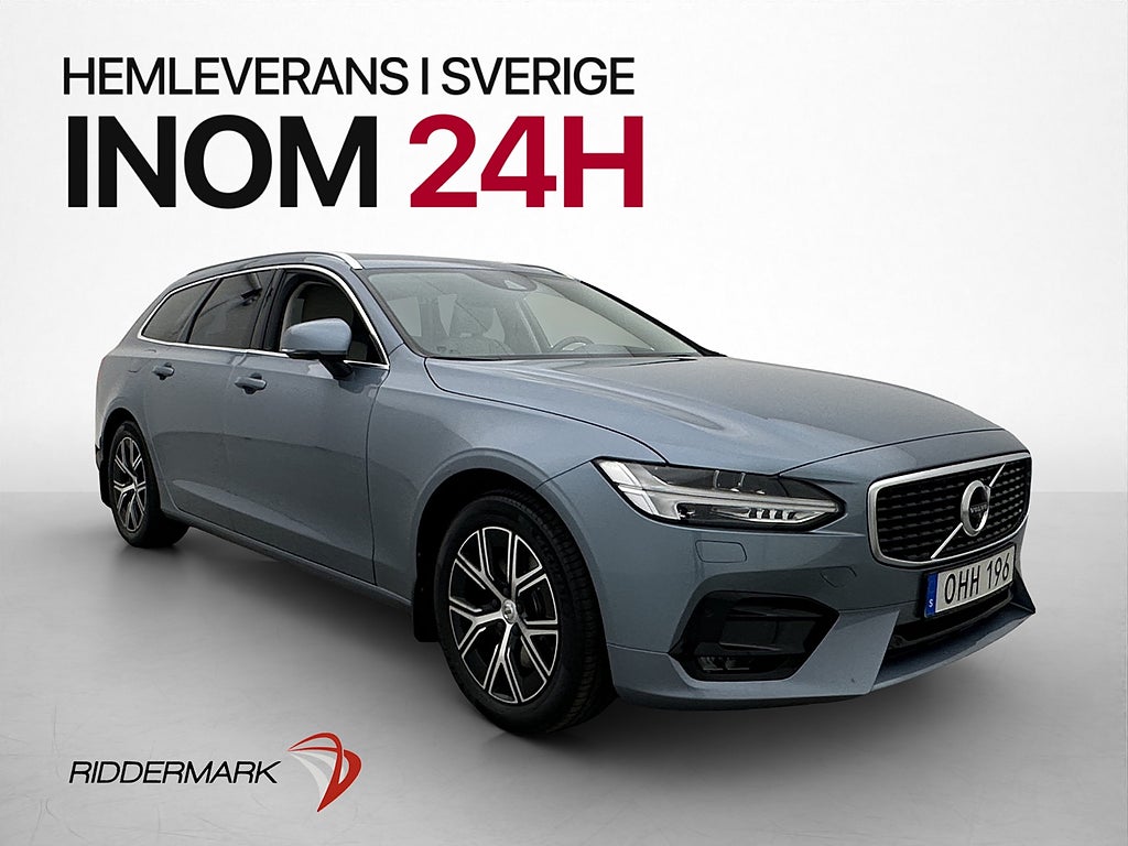 Volvo V90 D4 Momentum VOC Värmare Sensorer Navi Dragkrok
