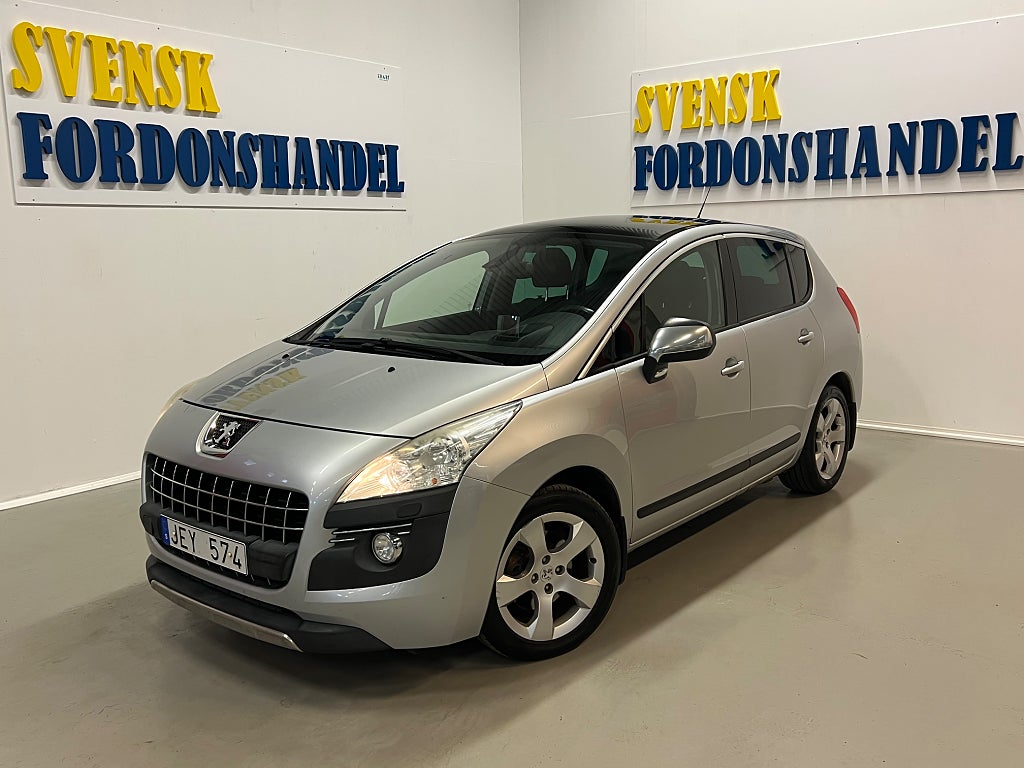 Peugeot 3008 2.0 HDi FAP Panorama Head-Up Dragkrok Nybesiktigad