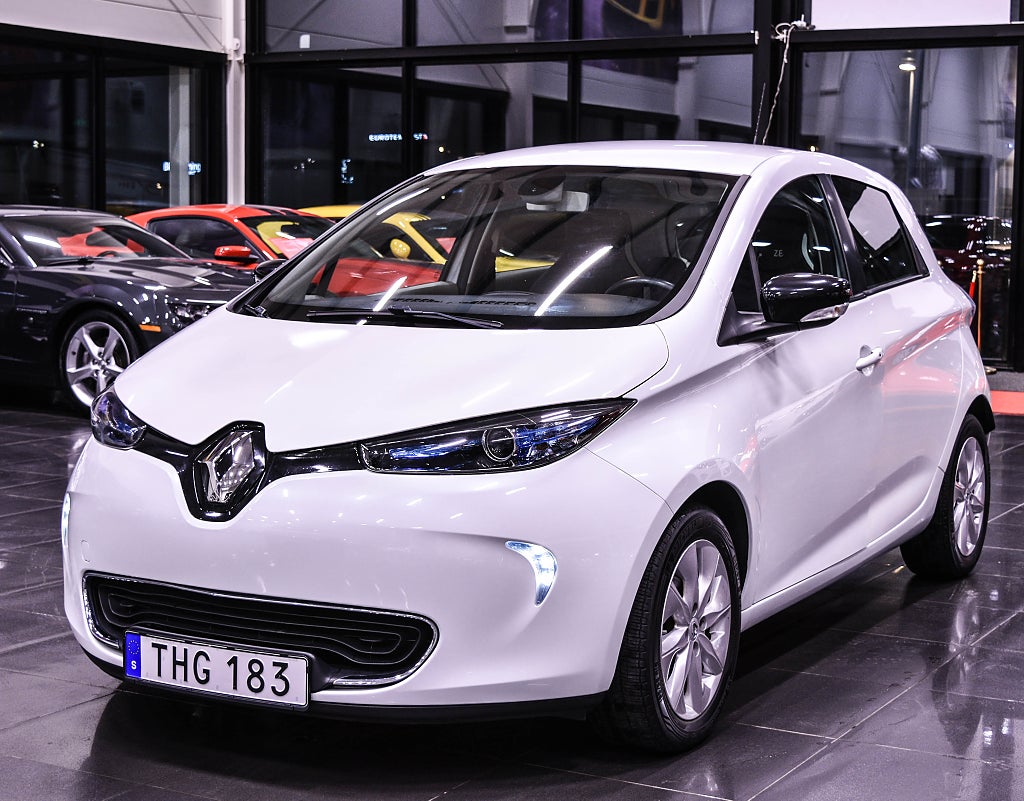 Renault Zoe R240 22 kWh Elbil till Pangpris|Bak kamera|Navi